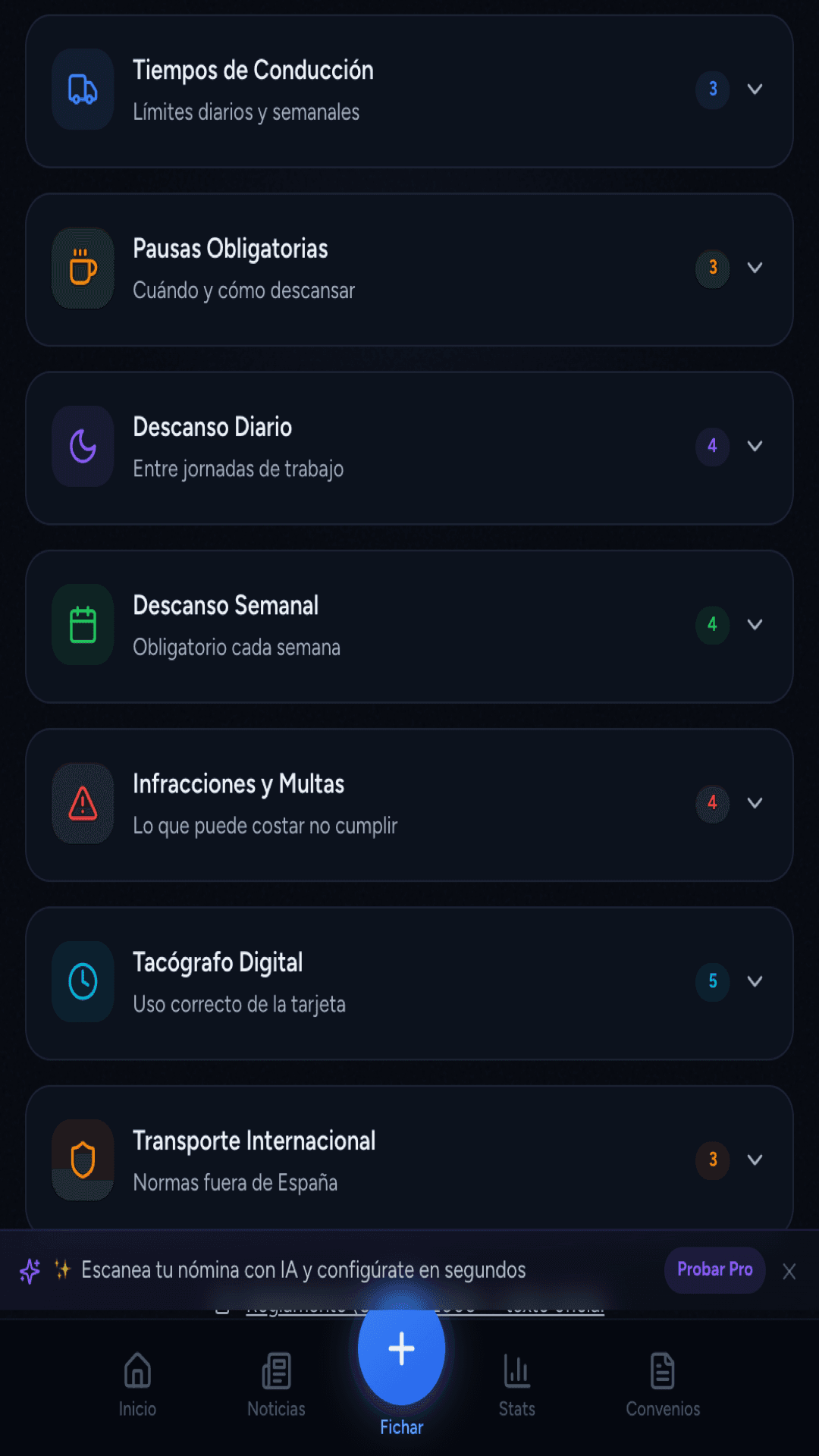Estadísticas